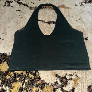 Dark Green Halter Top